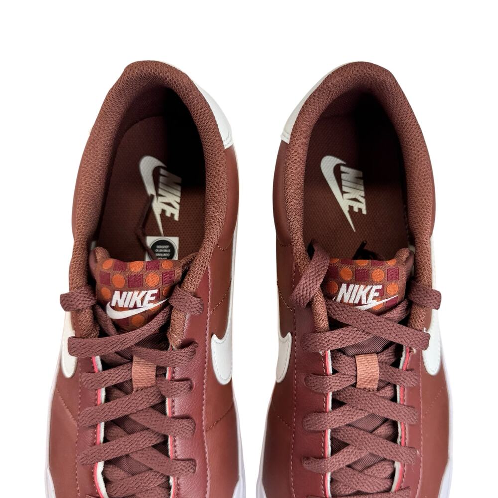 Nike Court Shot Men's Shoes Red Sepia/White/Redstone/Summit US 10.5 FQ8146 200 - Picture 3 of 9